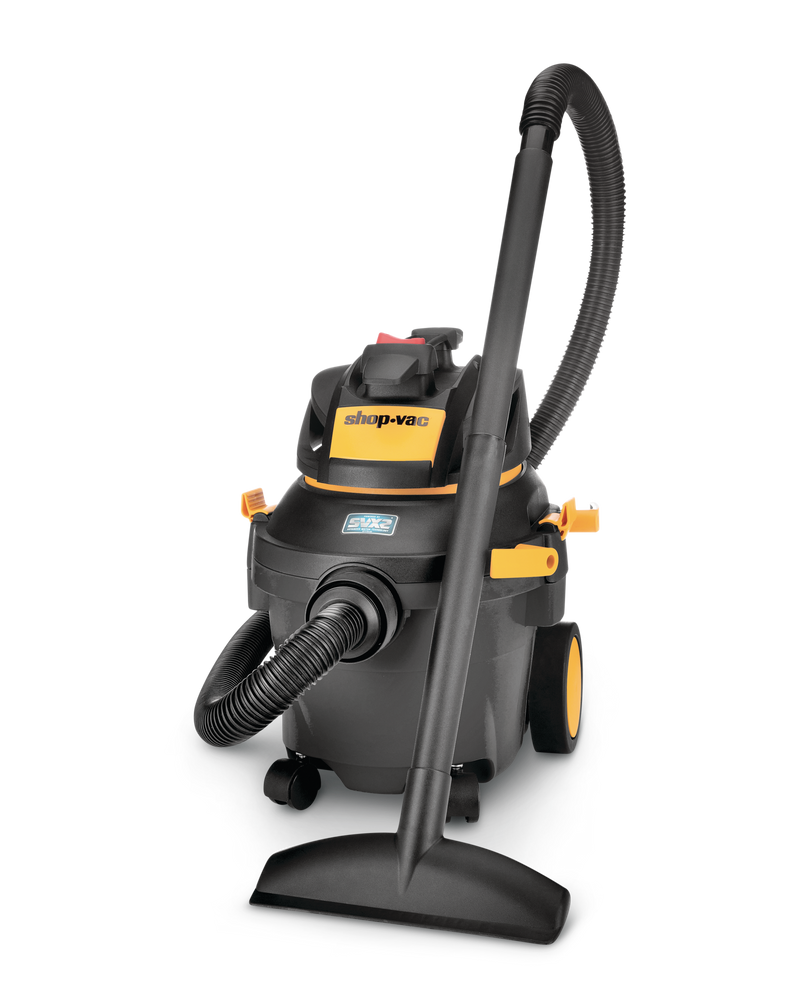 Shop-Vac Gallon Peak HP Wet/Dry Utility Vacuum With SVX2 Motor Technology,  In Function Portable Shop Vacuum With Cart, Attachments, 5914000 