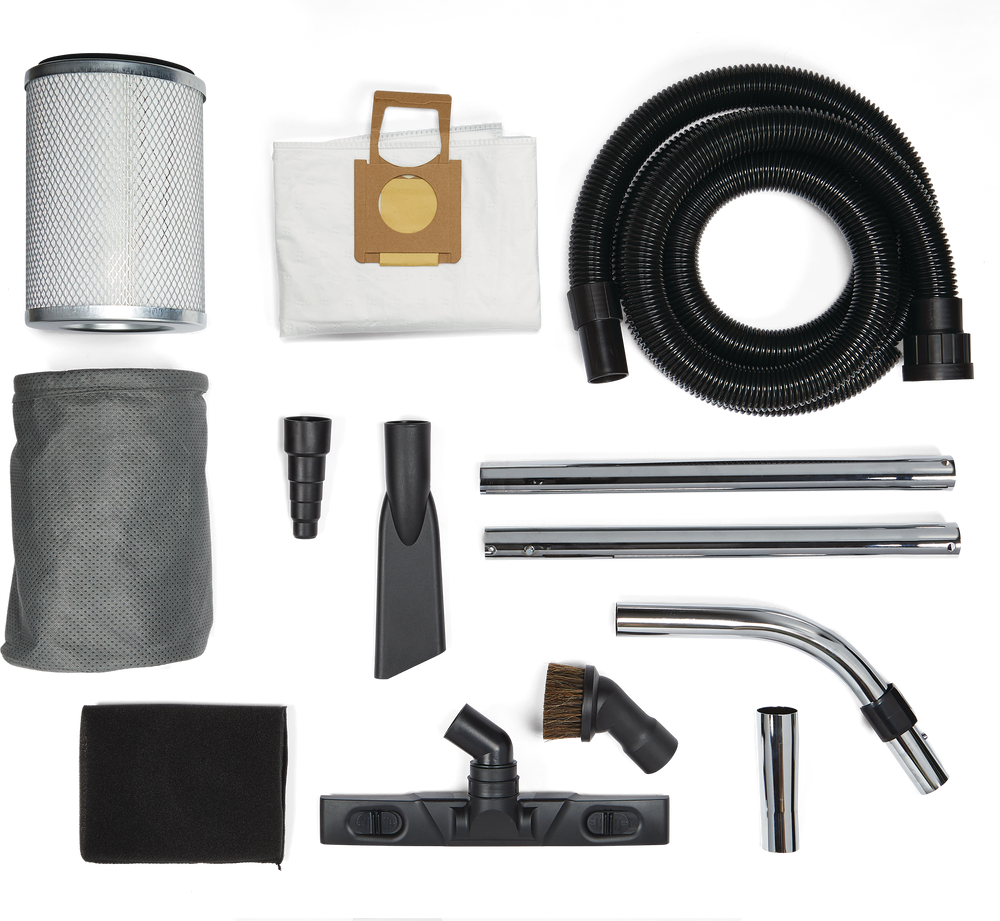 MAXIMUM VK811PH HEPA Certified Wet/Dry Shop Vacuum with Hose and