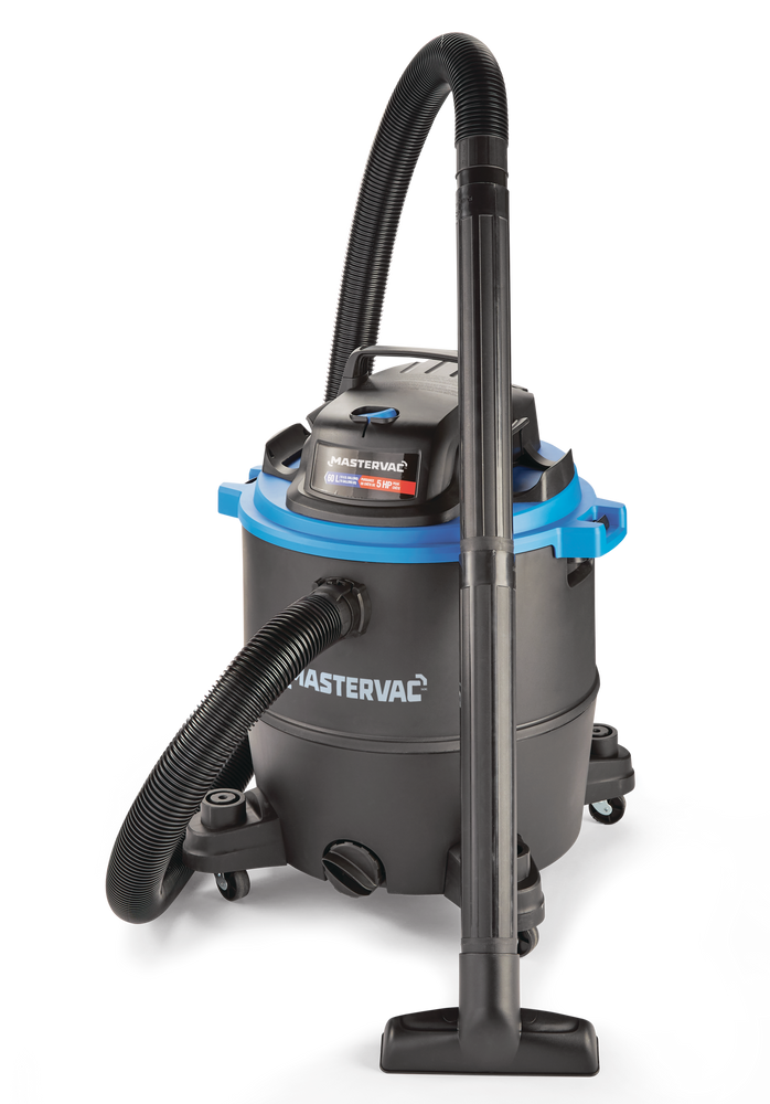 Mastervac VOC1610PF 5.0 Peak HP Wet/Dry Shop Vacuum with Hose and