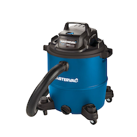 Mastervac VOC1610PF 5.0 Peak HP Wet/Dry Shop Vacuum Front_Angled_Left