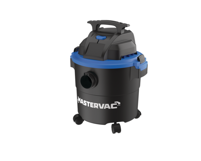 Mastervac AT18115P 4.0 Peak HP Poly Wet/Dry Shop Vacuum with Hose and