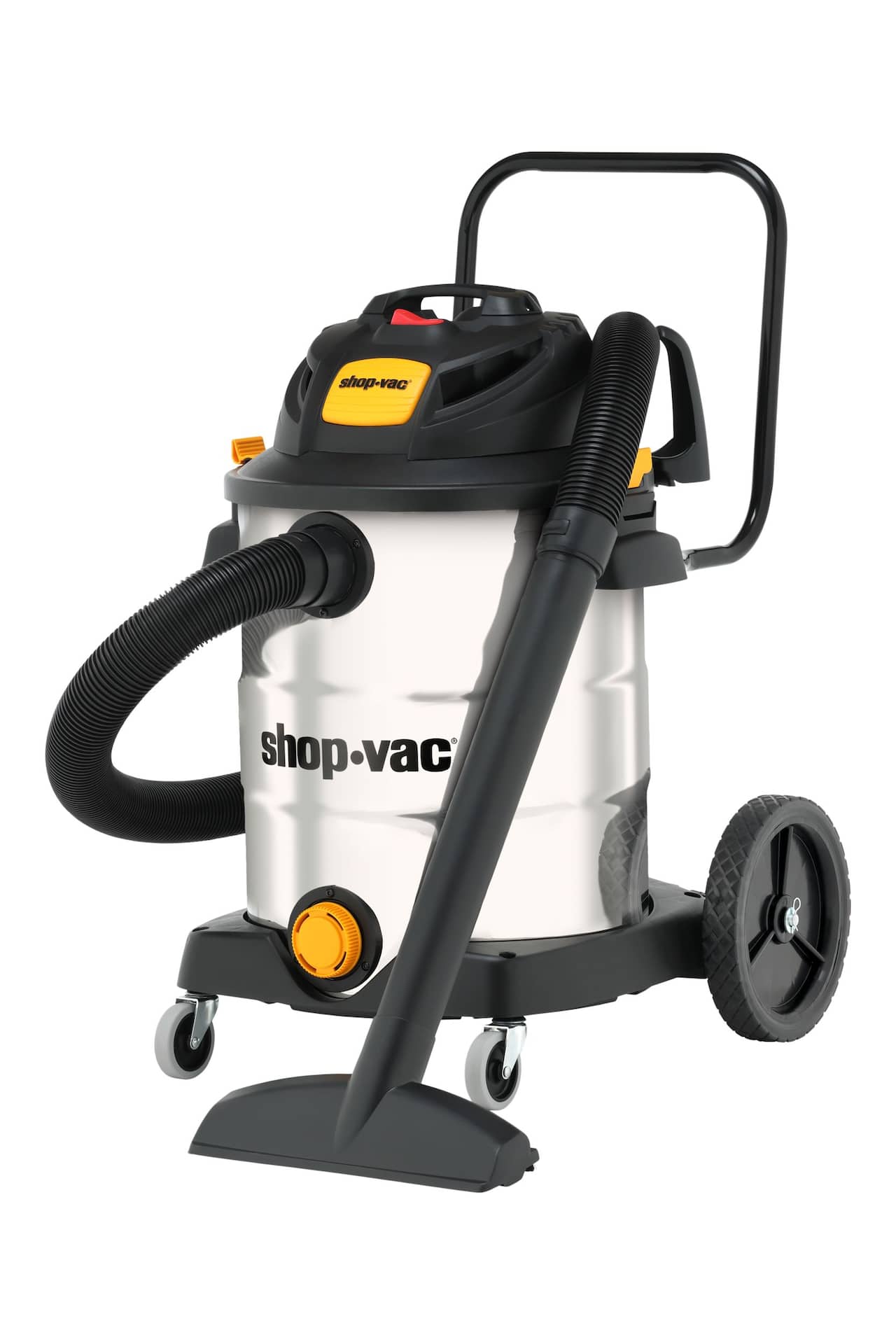 Shop-Vac 16G Stainless Steel Wet/Dry Shop Vacuum with Hose & Accessories,  60.5-L