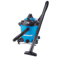 Mastervac VBVA1010PF 4.0 Peak HP Wet/Dry Shop Vacuum with Detachable Blower, 37-L Front_Three_Fourths_Angled_Left