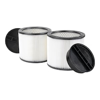 Shop-Vac Large Standard Cartridge Filter, Wet and Dry 2-pk Composite_or_Mixed