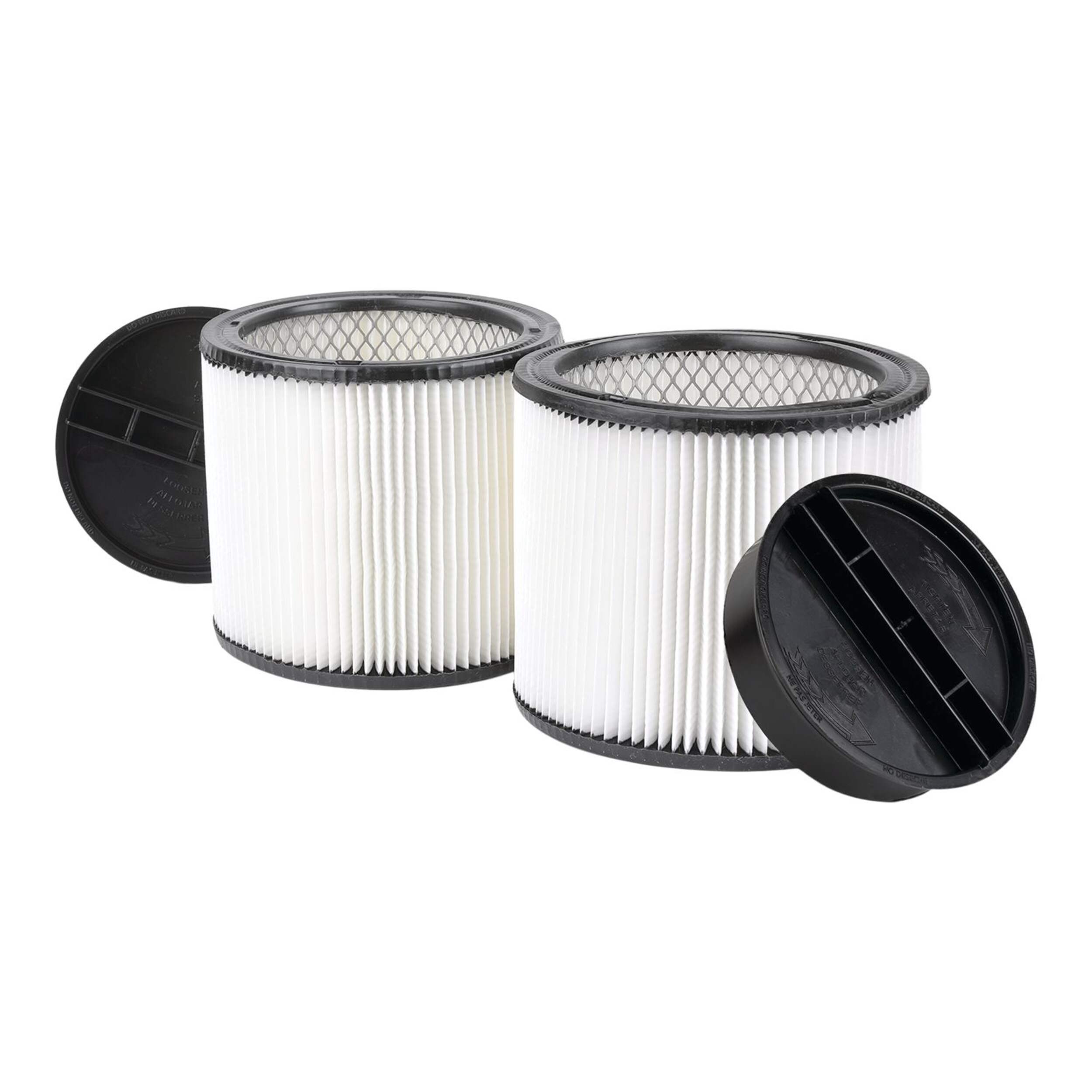 Shop-Vac Large Standard Cartridge Filter, Wet and Dry 2-pk Composite_or_Mixed