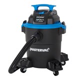 Aspirateur de déchets secs/humides d'atelier avec tuyau et accessoires Mastervac, 22,7 L Front_Angled_Left