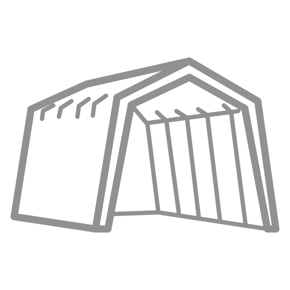 Temporary Shelter Installation + Disassembly of pre-existing unit