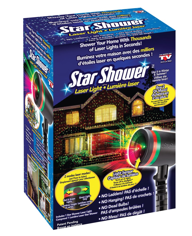 As Seen On TV Star Shower™ Laser Light Canadian Tire