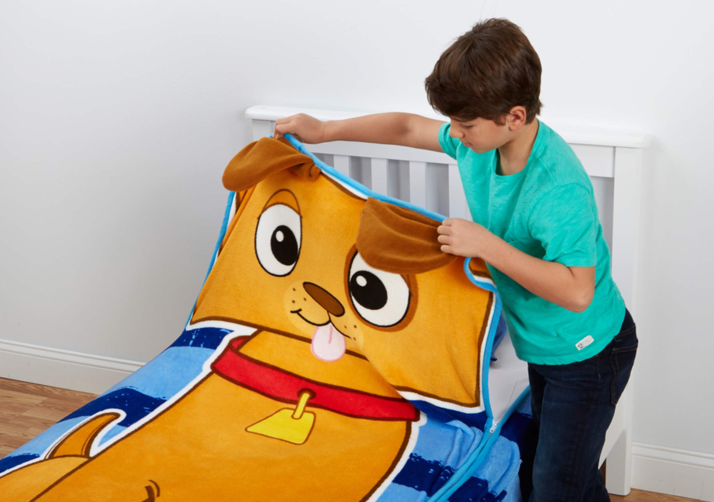 As Seen On TV Zippy Sack Puppy Children's Bedding, Twin CloseUp