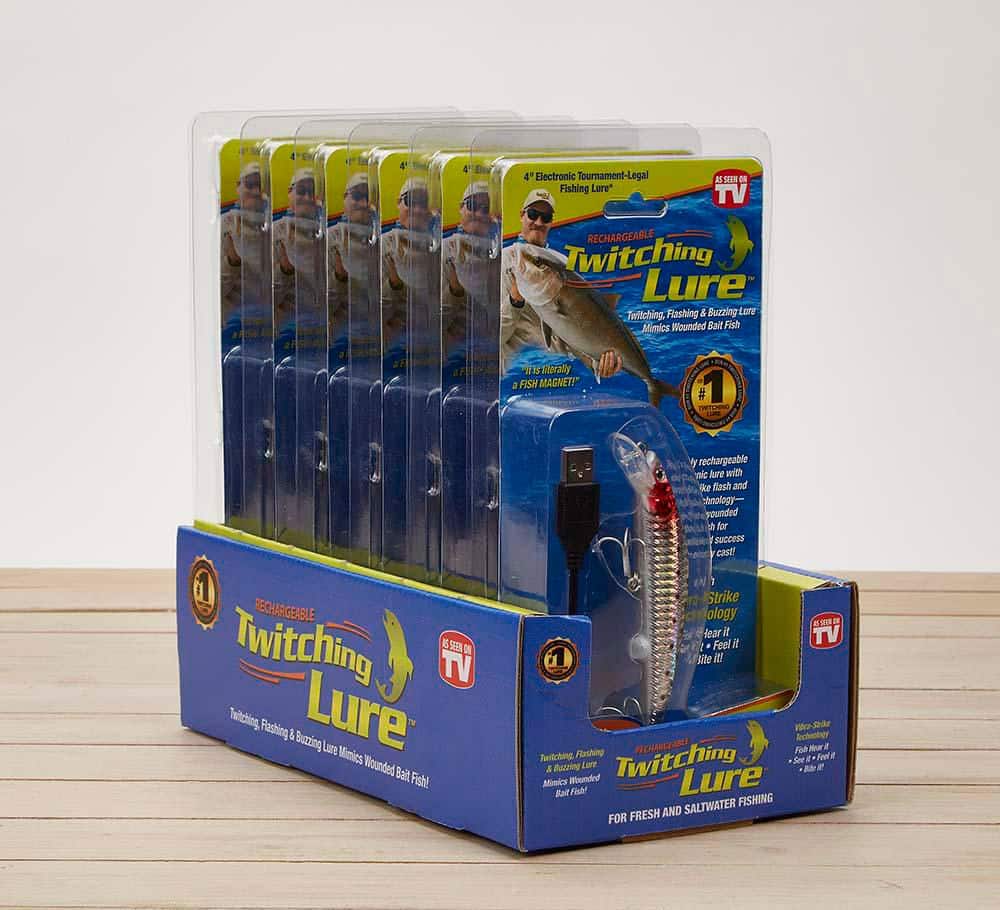 As Seen on TV Rechargeable Twitching Fishing Lure