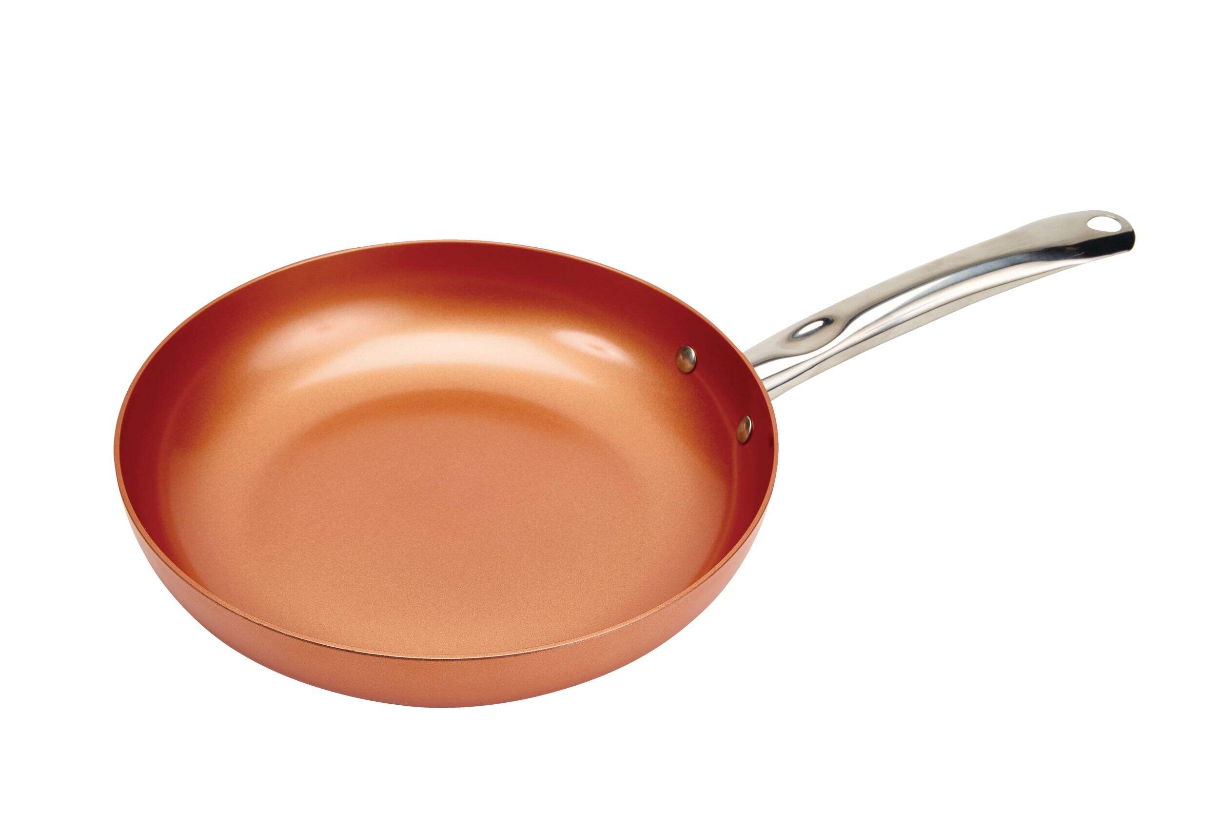As Seen On TV Copper Chef Round Pan, 10-in Overhead_Plunge