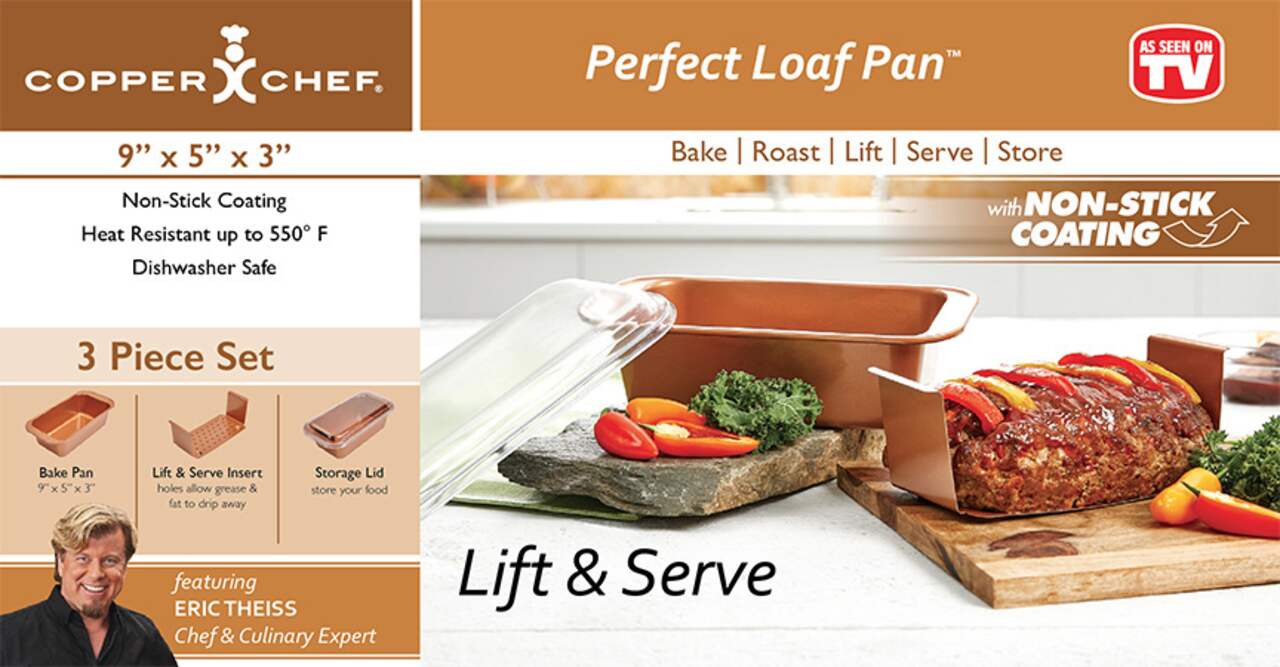 Copper loaf pan sale