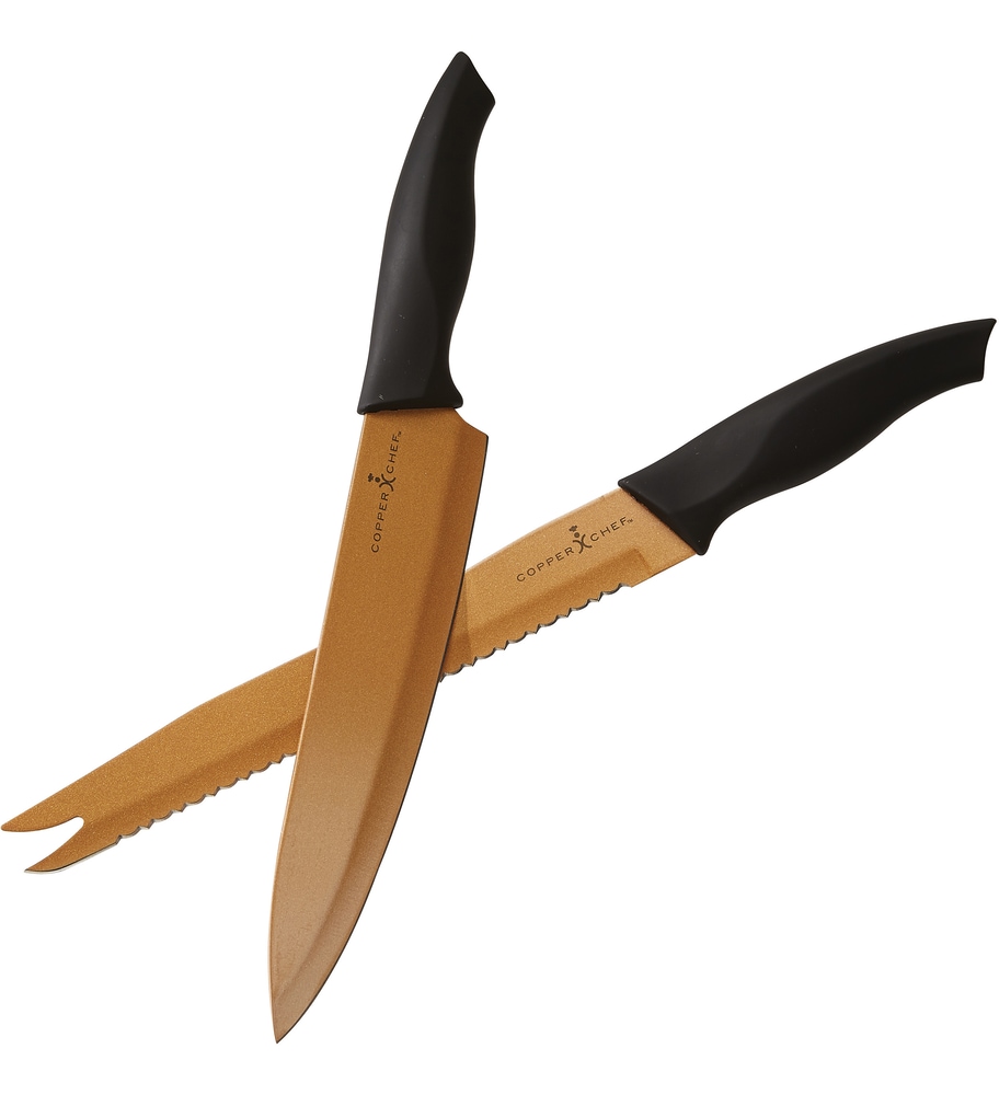 As Seen On TV Copper Chef Knife Set Canadian Tire