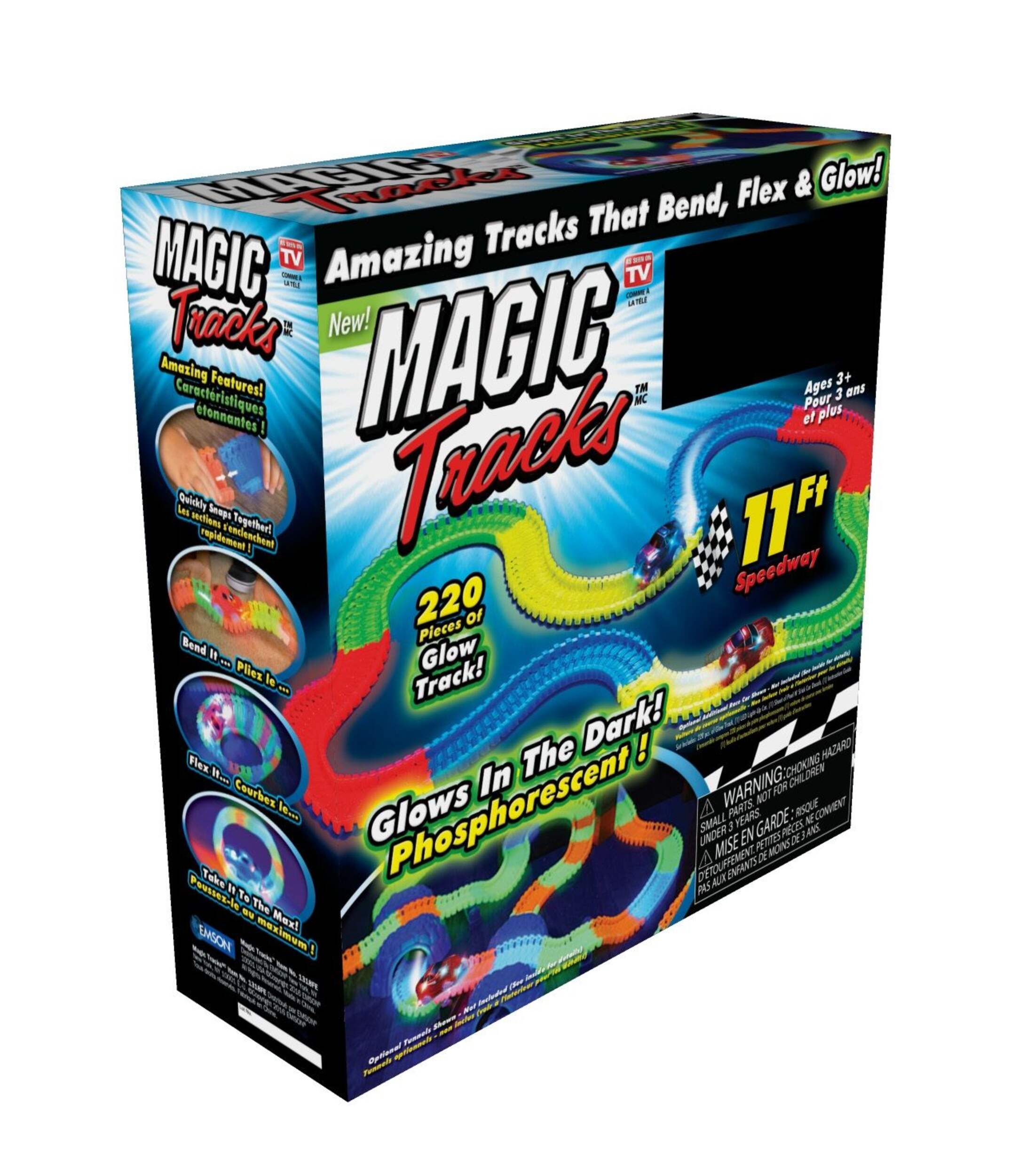 As Seen On TV Magic Tracks Race Car Set Front_Angled_Right