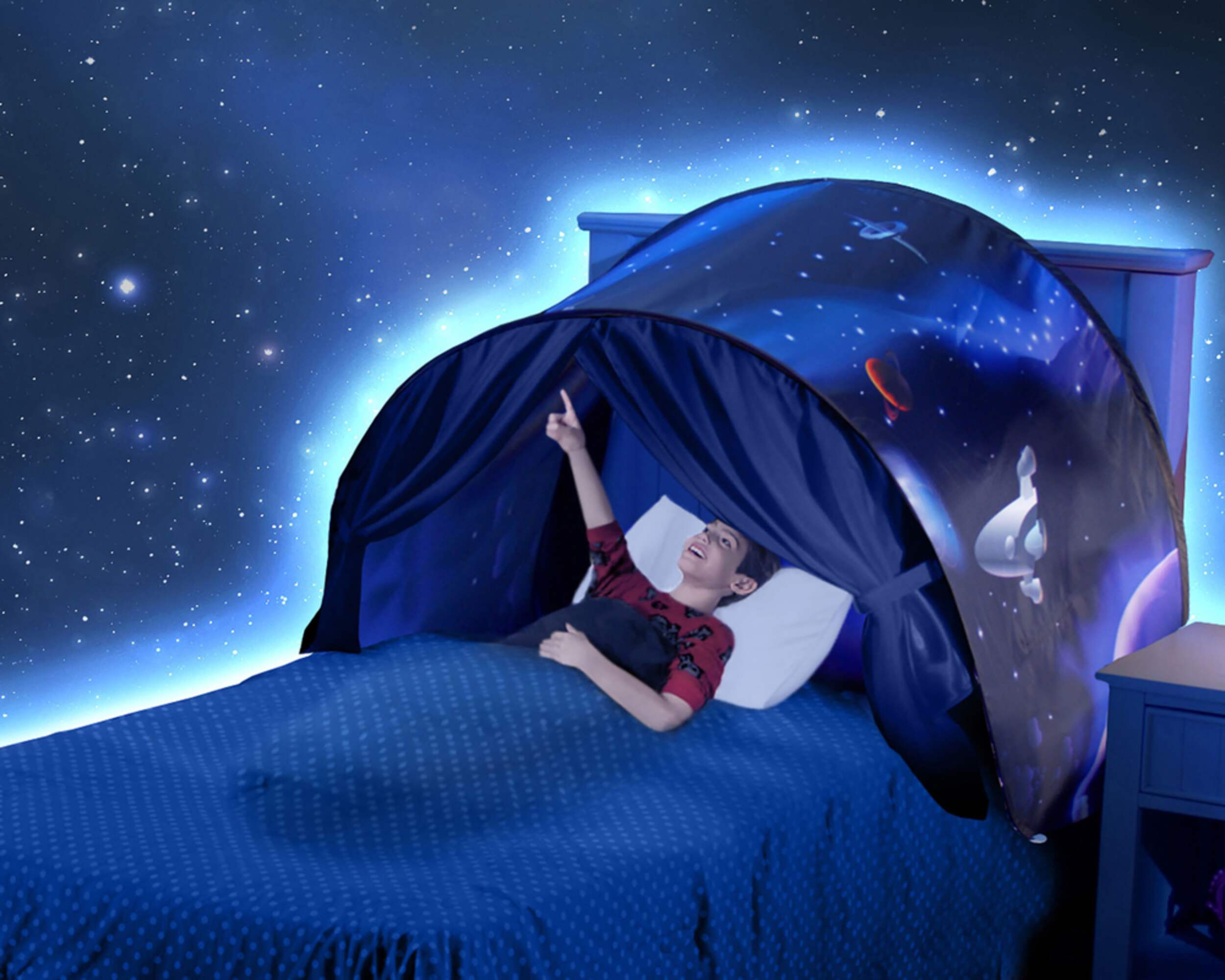 Space Adventure Dream  Bed Tent Composite_or_Mixed