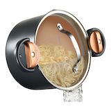 As Seen On TV Gotham Steel Pasta Pot Front_Angled_Right