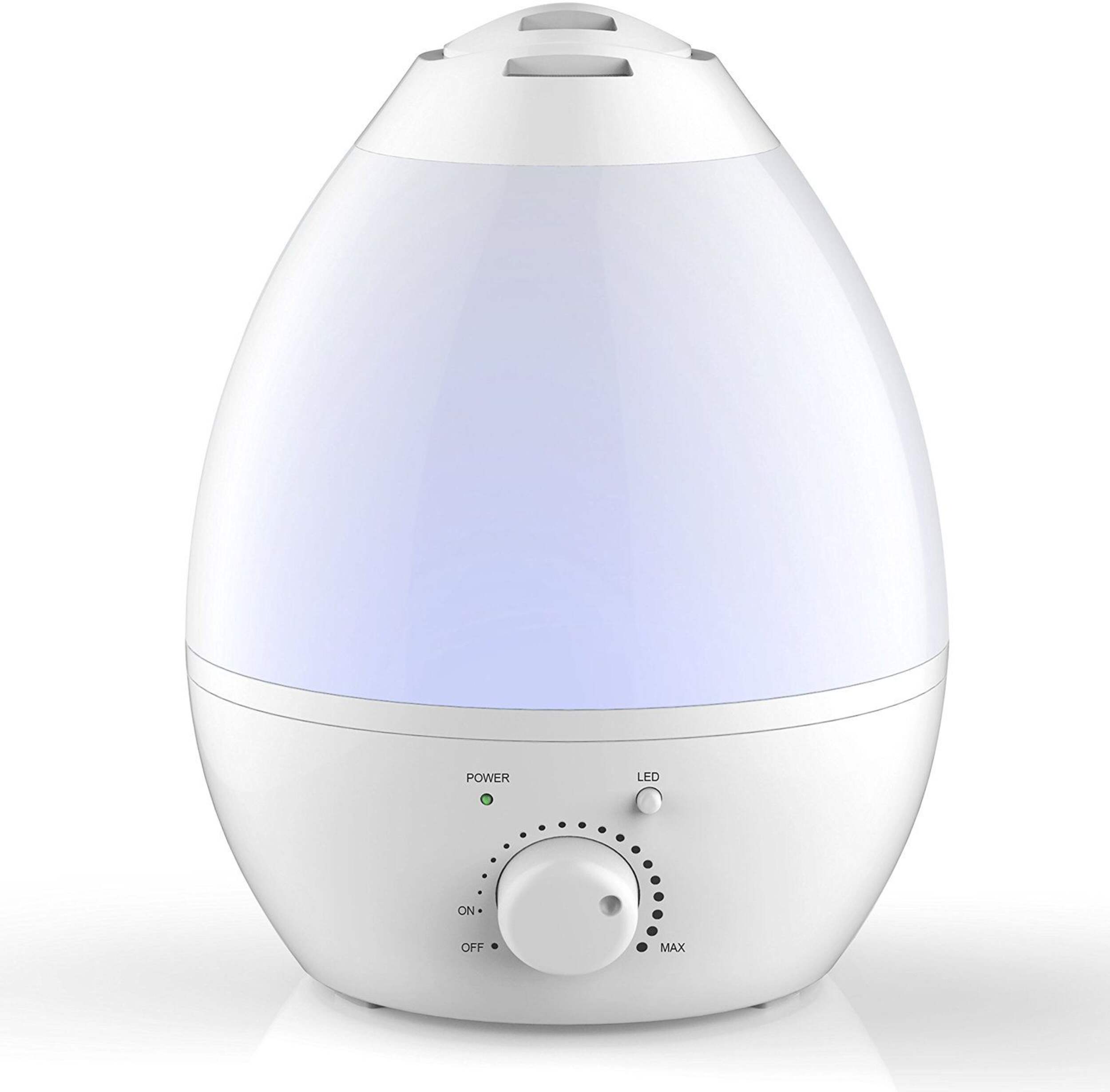As Seen On TV Ultrasonic Colour Changing Humidifier & Diffuser Front_Flat