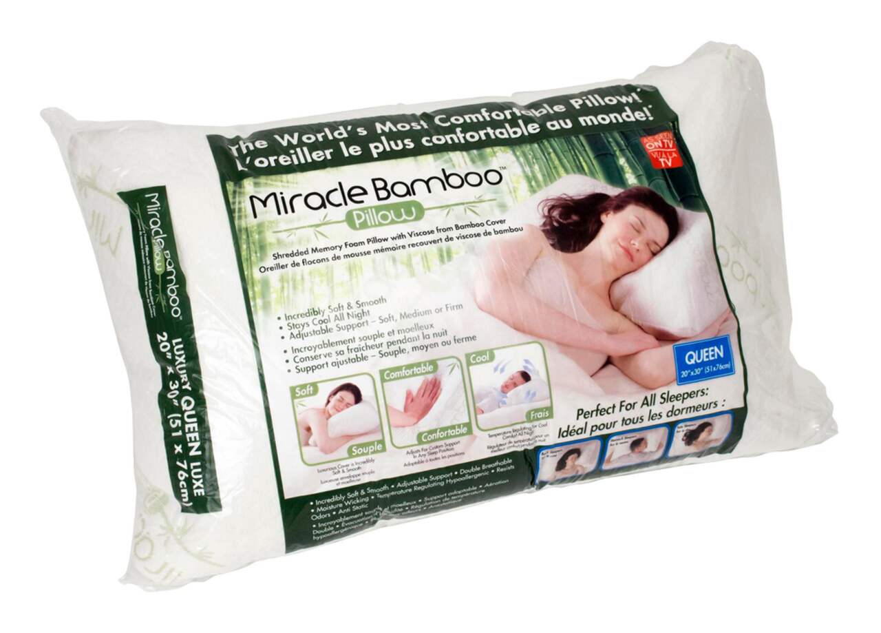 Miracle Queen Bamboo Hypoallergenic Pillow