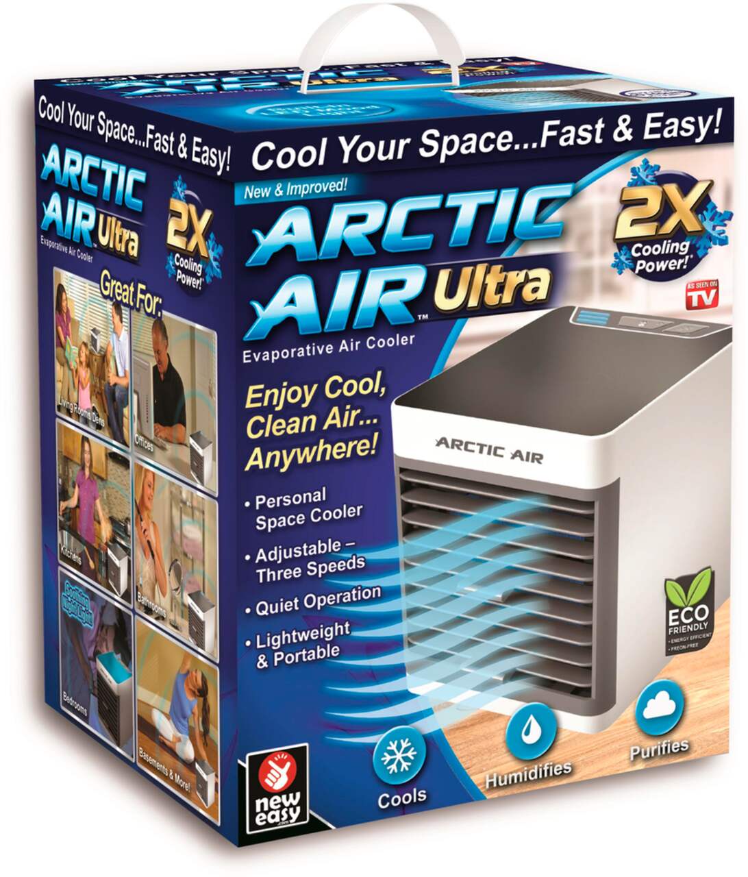 As Seen On TV Arctic Air Ultra Personal Space Air Cooler