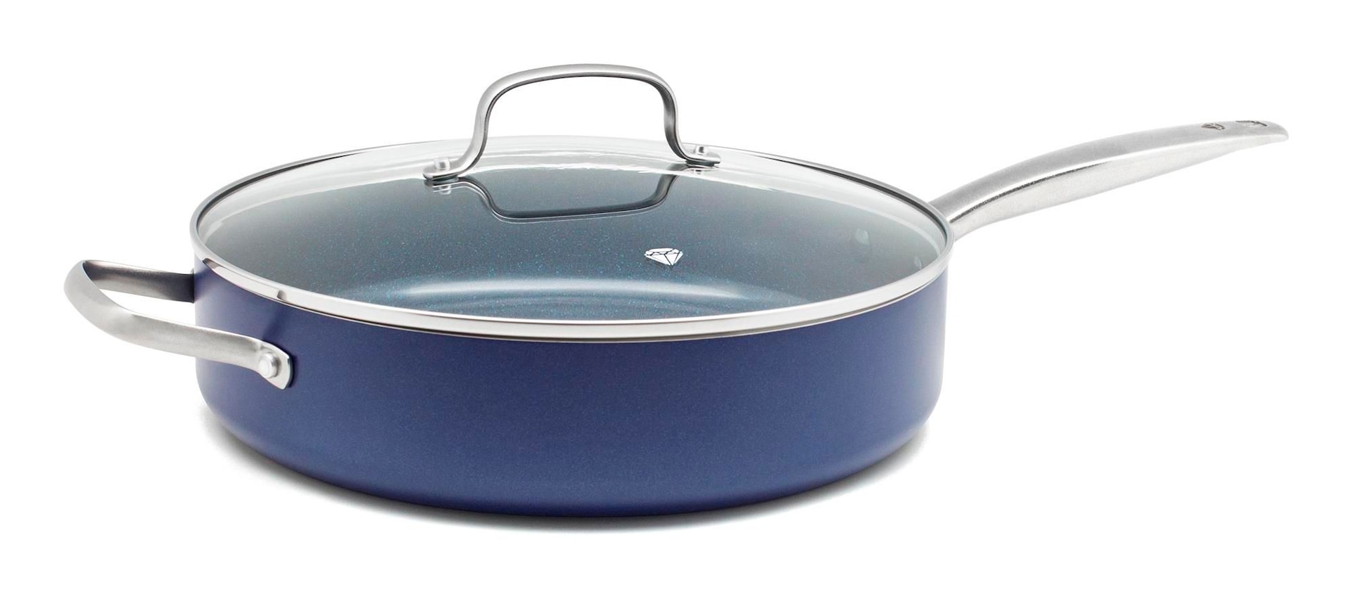 As Seen On TV Blue Diamond Skillet Pan, 5qt Canadian Tire