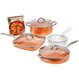As Seen On TV Copper Chef Cookware Set, 4-pc