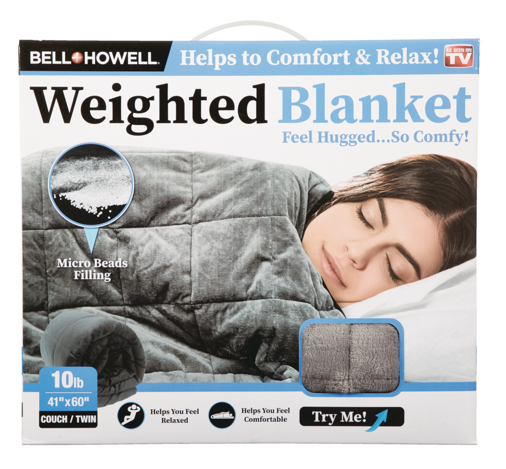 As Seen On TV Bell & Howell Weighted Blanket, 10lb Canadian Tire