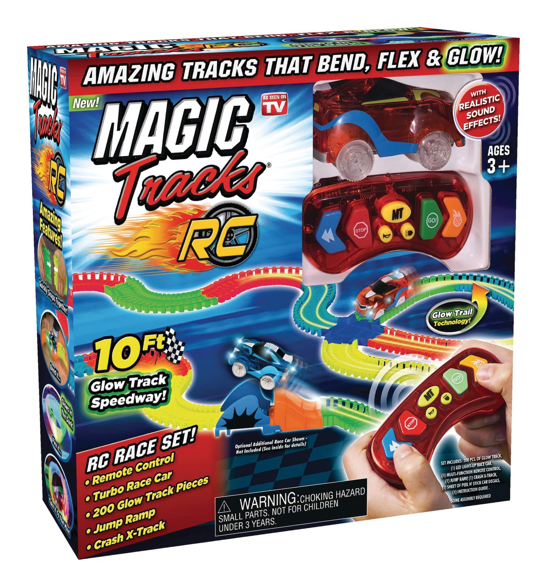Magic Tracks RC - Cars Replacement only, Light-up w/ remote control - 5  STYLES