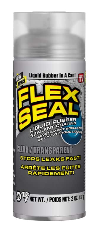 As Seen On TV Flex Seal Liquid Rubber Sealant Coating Spray, Clear