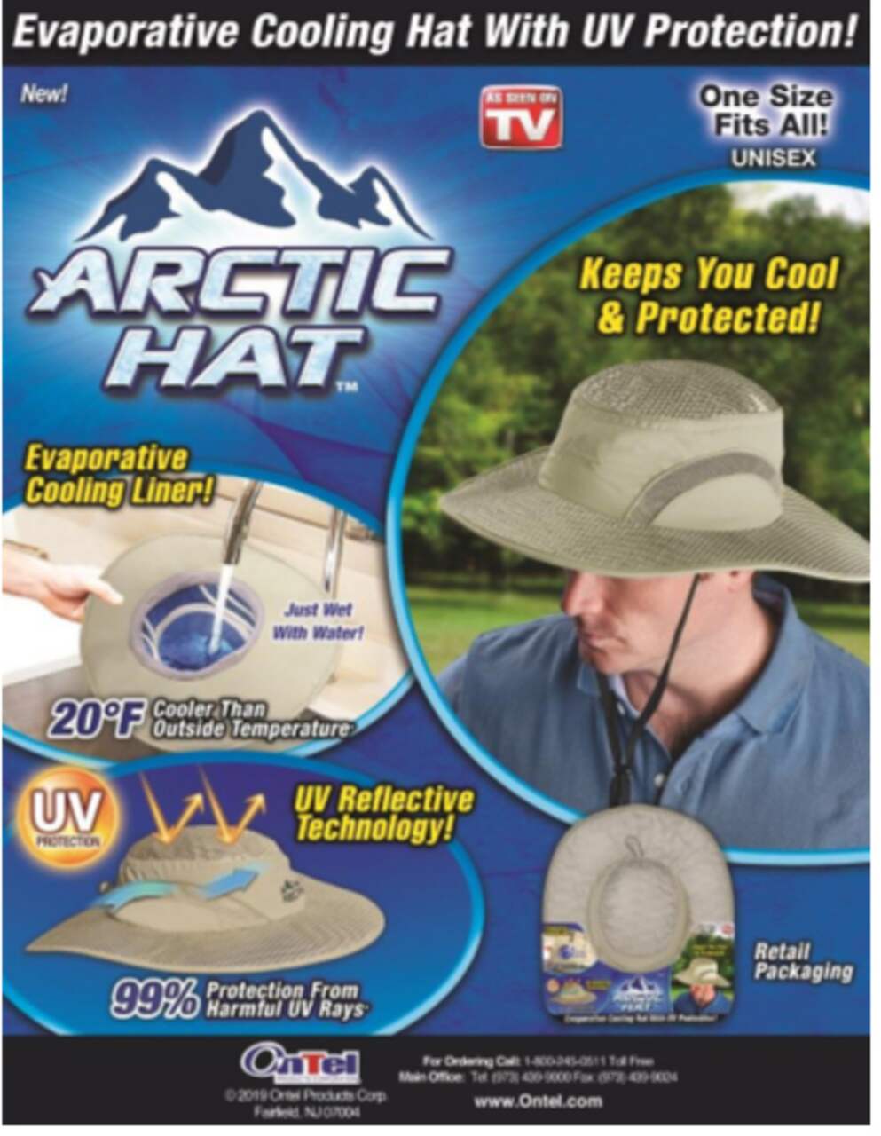 As Seen On TV Arctic Safari Hat
