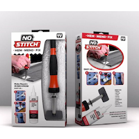 Outil et poudre à ourlet sans coutures comme à la télé