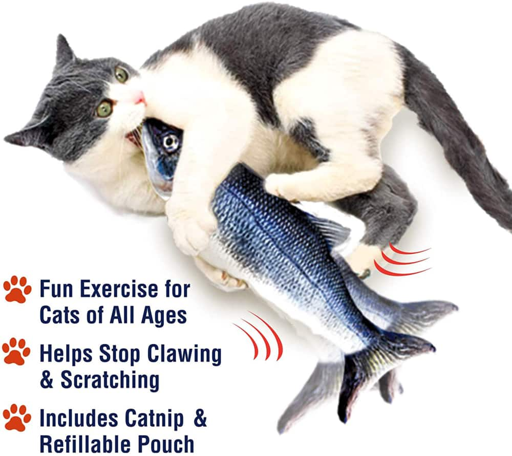 flippity fish toy for cats