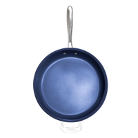 Gotham Steel As Seen On TV GraniteStone Diamond Aluminum Fry Pan, Assorted Sizes Overhead_Flat