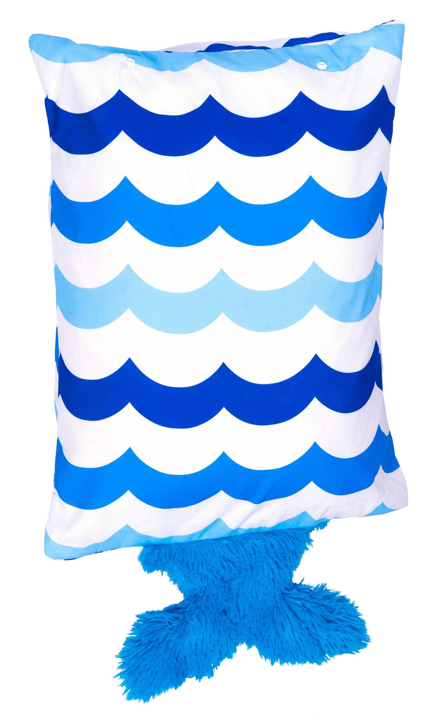 As Seen On TV FluffALuff, Blue Shark, 20-in Front_Angled_Right