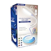 As Seen On TV Bell & Howell Rechargeable Colour-Changing LED Lamp Front_Angled_Right