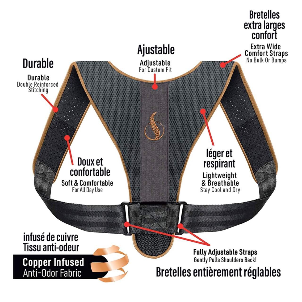 ziffer Dr.Adviced Magnetic Therapy Posture Corrector Shoulder Back Support  Belt Posture Corrector - Buy ziffer Dr.Adviced Magnetic Therapy Posture  Corrector Shoulder Back Support Belt Posture Corrector Online at Best  Prices in India 