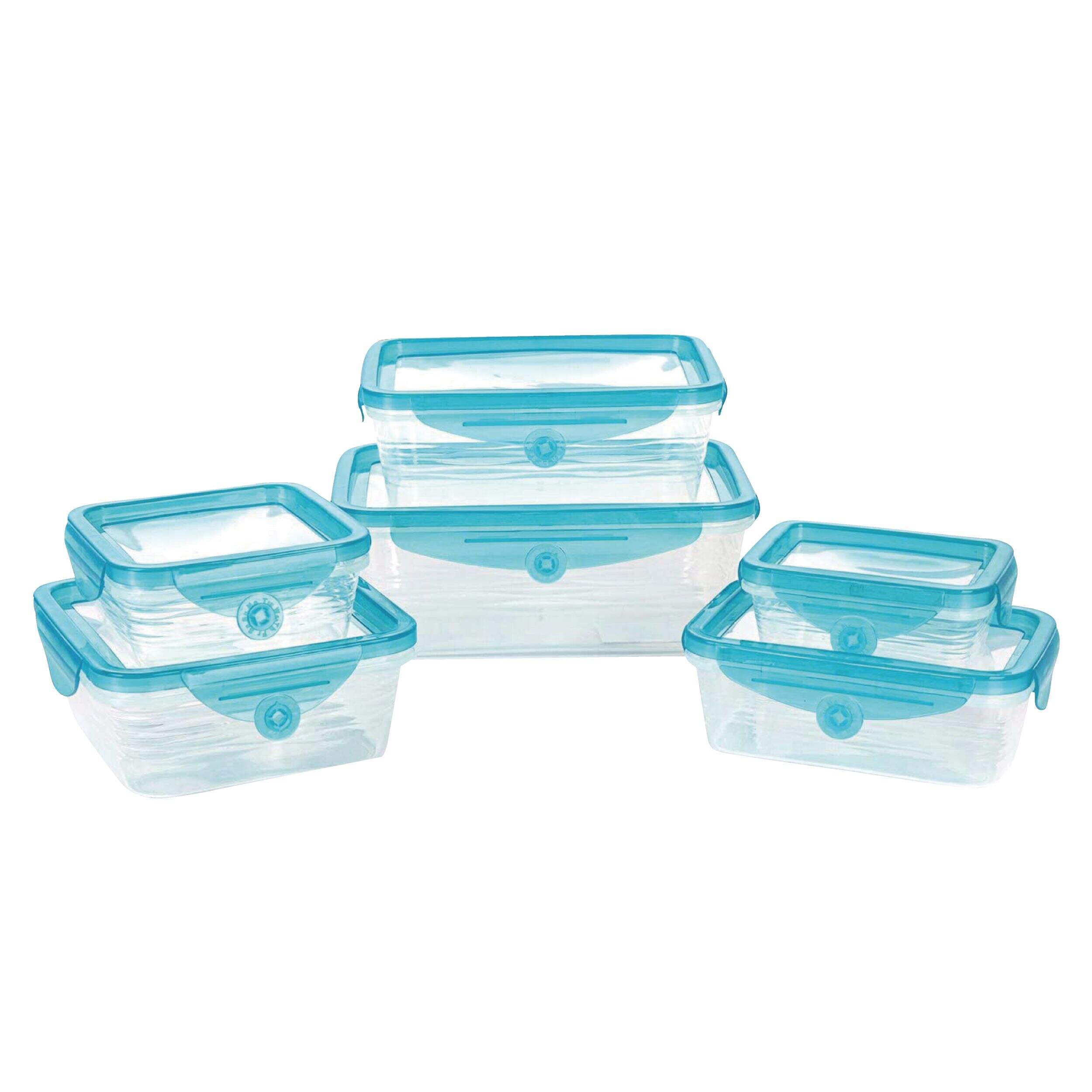 As Seen On TV Stretch & Fresh Food Storage Container Set, 12-pc Composite_or_Mixed