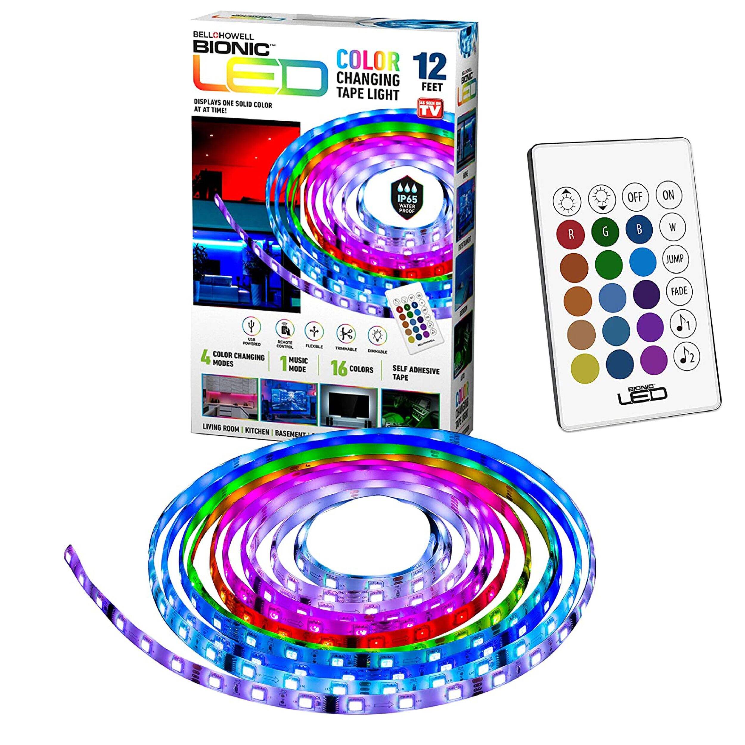 As Seen On TV Bell + Howell Bionic LED Tape Light Composite_or_Mixed
