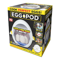 As Seen On TV Egg Pod Cooker Front_Angled_Left