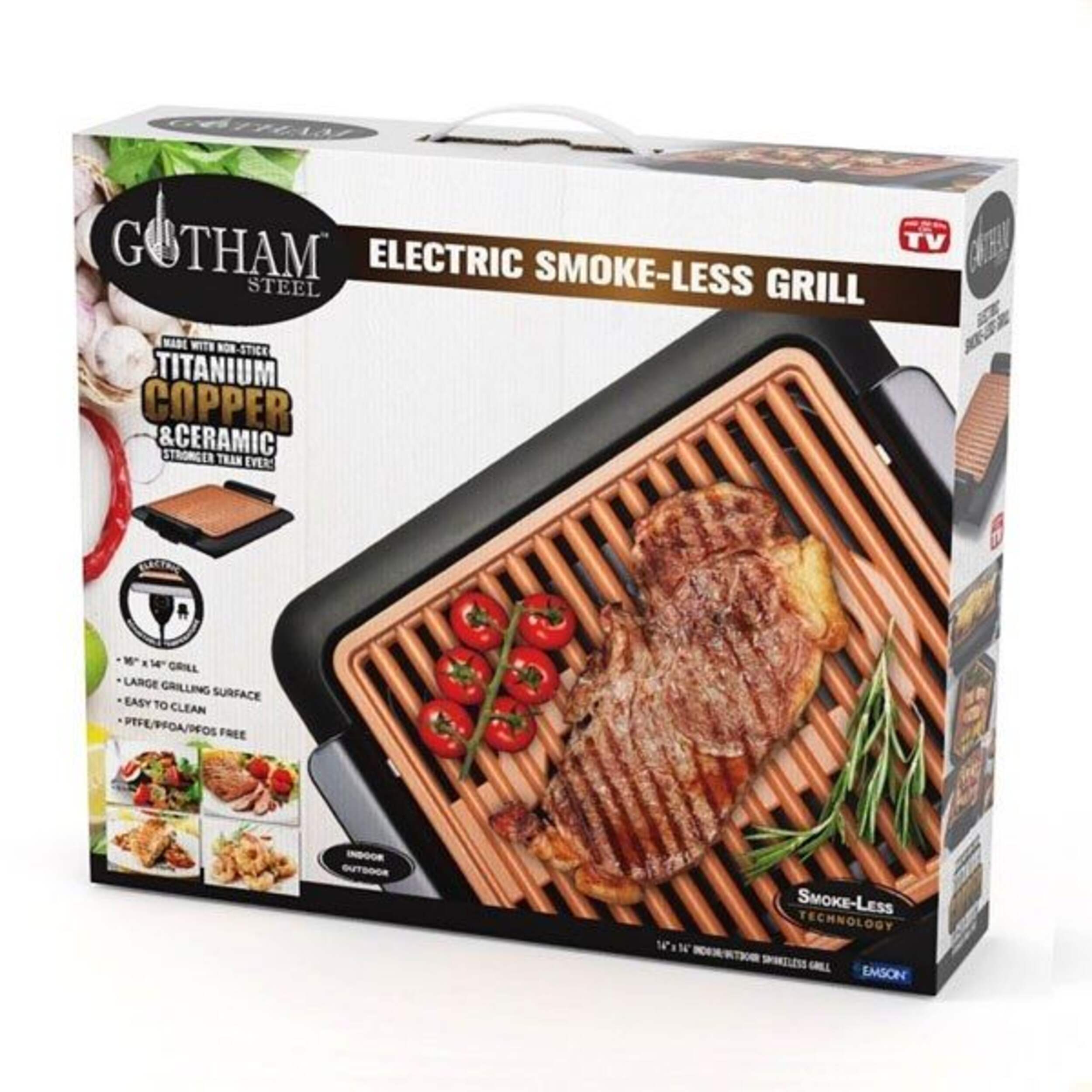 As Seen On TV Gotham Steel Smokeless Grill with Fan Canadian Tire