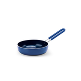 As Seen On TV Blue Diamond Mini Fry Pan, 5-in Front_Three_Fourths_Angled_Left