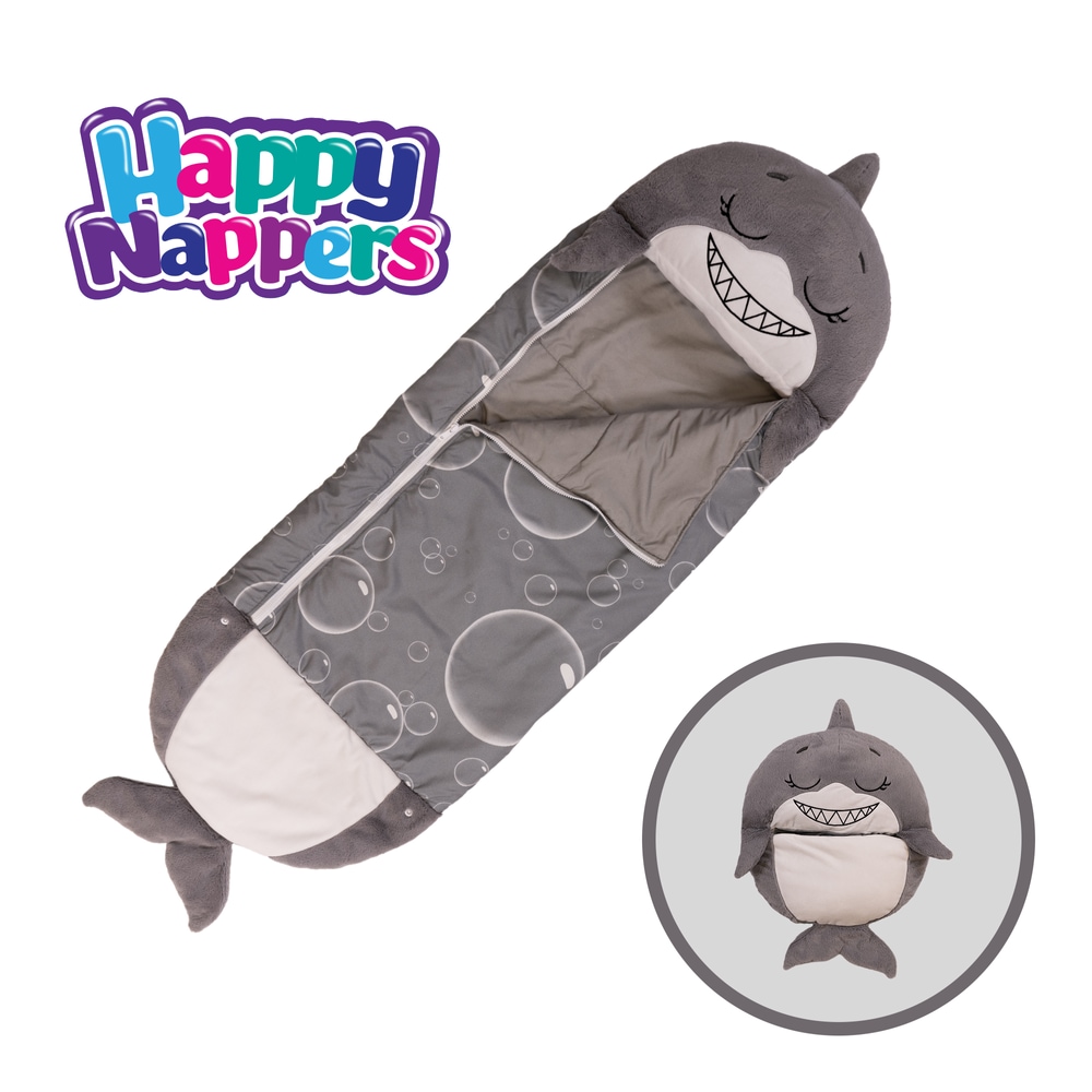 shark happy napper sleeping bag