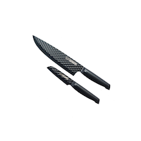 As Seen On TV Blue Diamond Knife Set, 2-pk Overhead_Flat