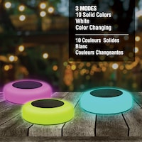 Rondelles d'éclairage à changement de couleur Bell & Howell comme à la télé Composite_or_Mixed