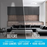 Ampoule hexagonale Bell & Howell, ampoule à 6 panneaux, lumière réglable Bottom_Plunge