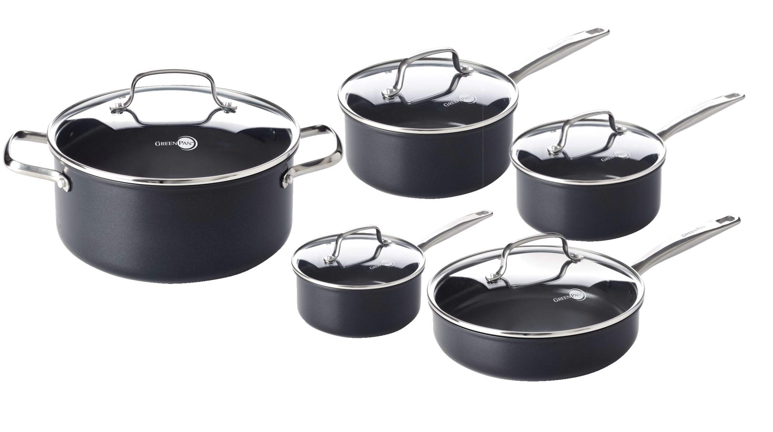 Greenpan Cookware Set, 5-pc Composite_or_Mixed