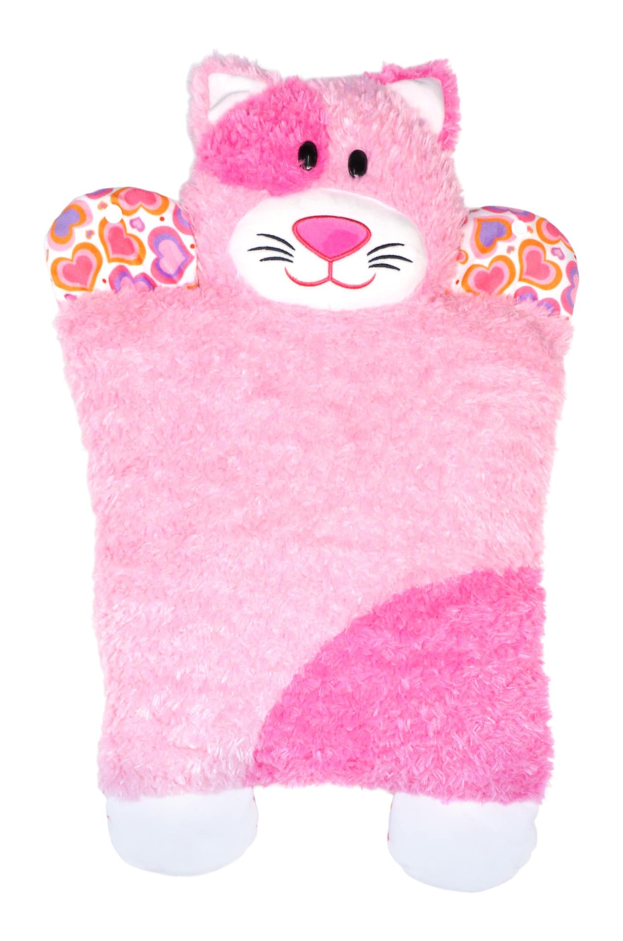Popillows™ Regular Pillow, Pink Cat, 15 x 22-in