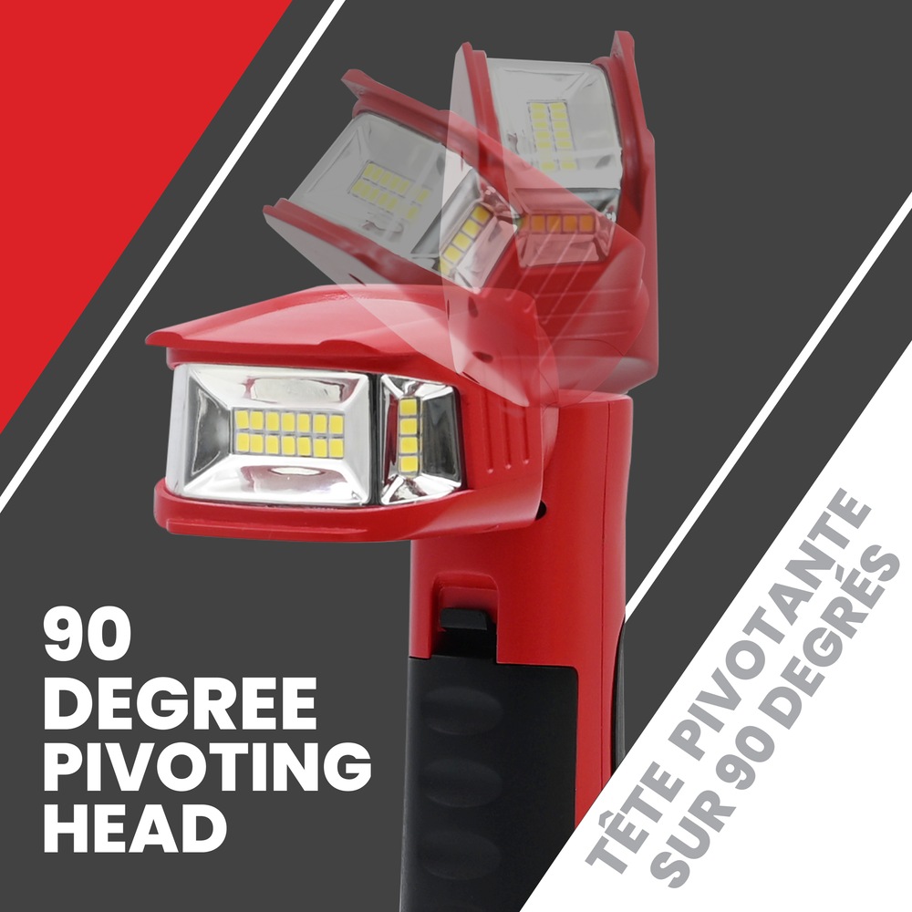 Bell & Howell Wide Beam Flashlight, Red Canadian Tire