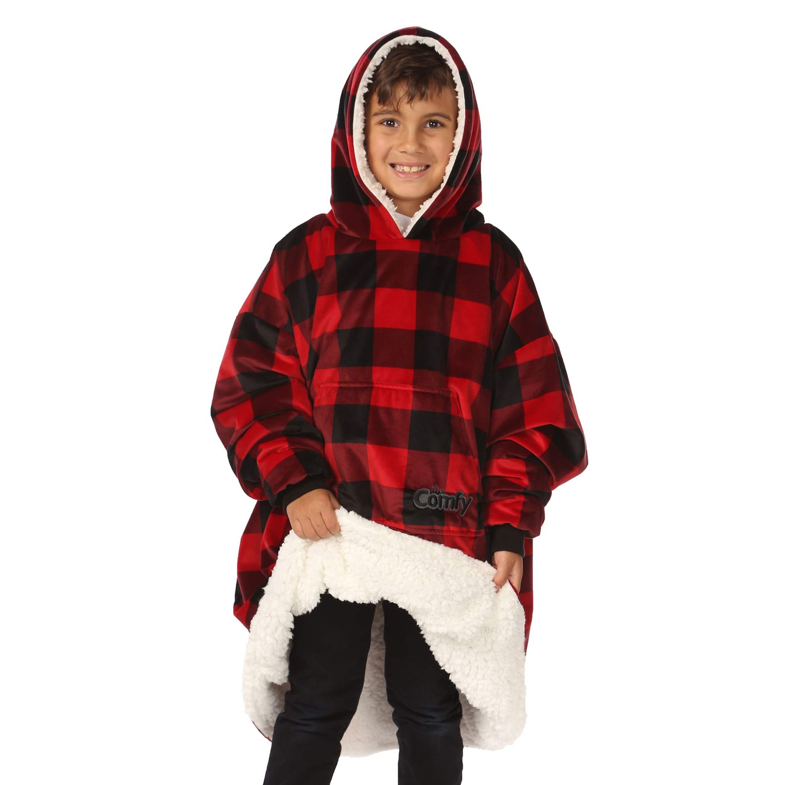 COMFY JR. RED PLAID