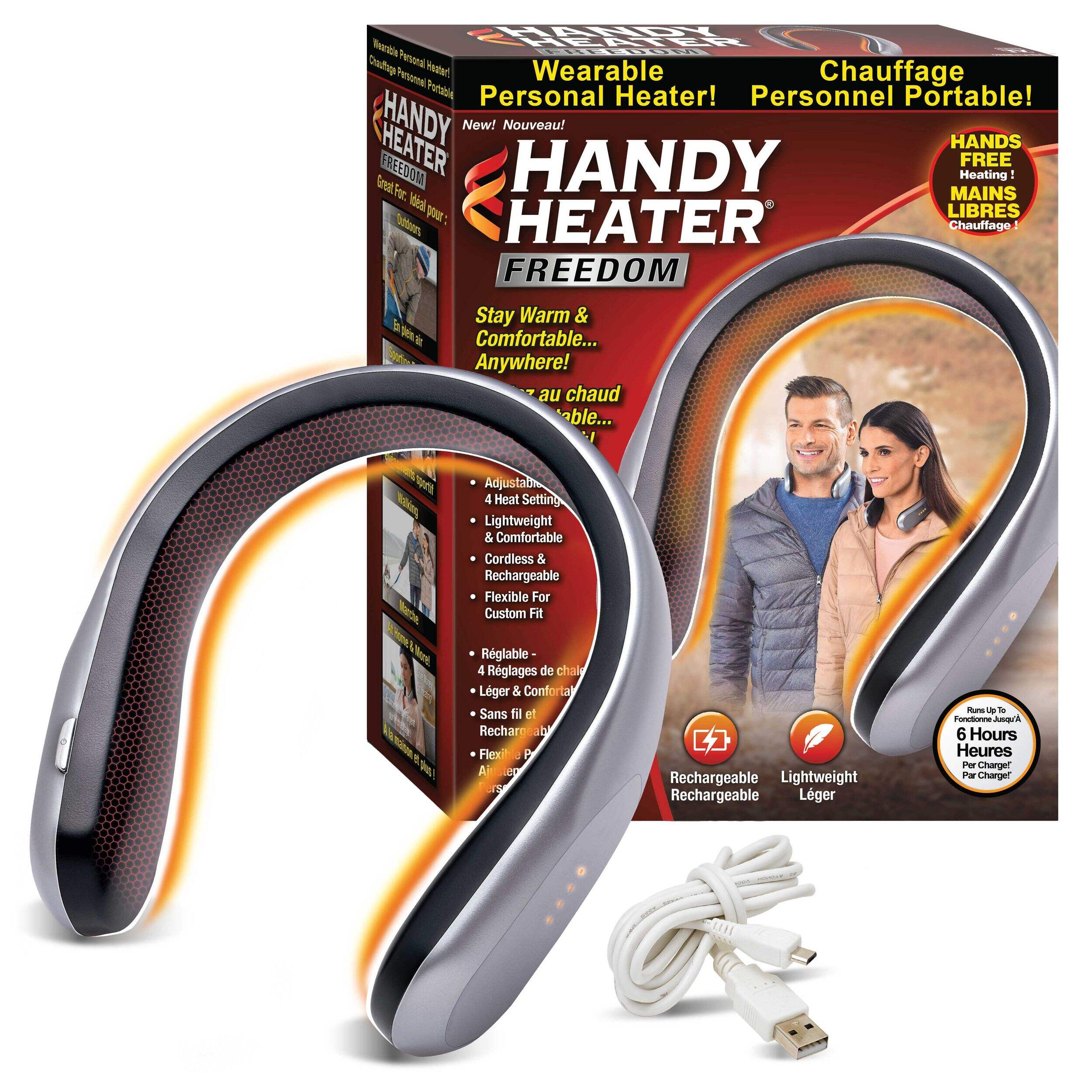 Handy Heater Freedom Wearable Personal Heater Composite_or_Mixed