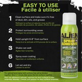 Aérosol Alien multifonctions, adhésif transparent, 14 oz Front_Flat